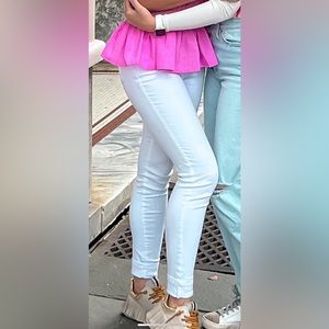 white womens jeans